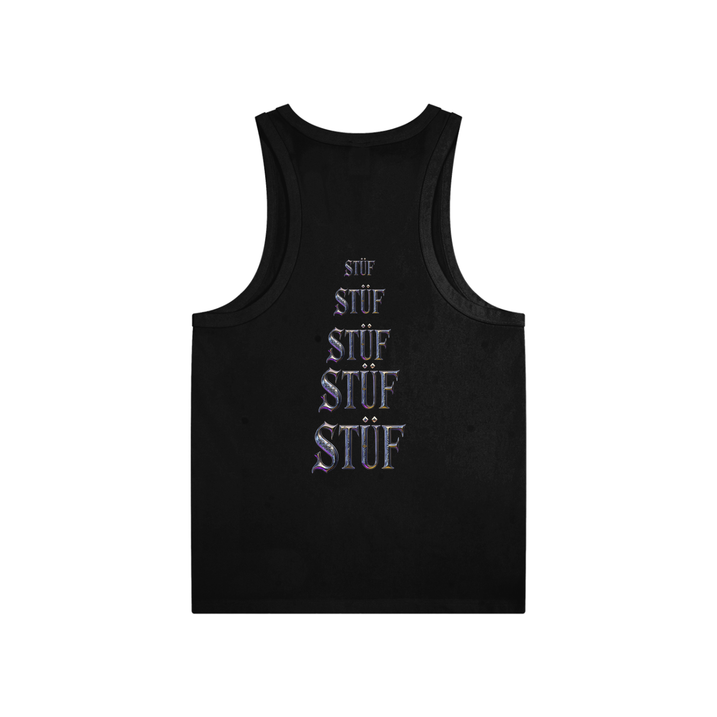 Essential STUF Black Tank Top
