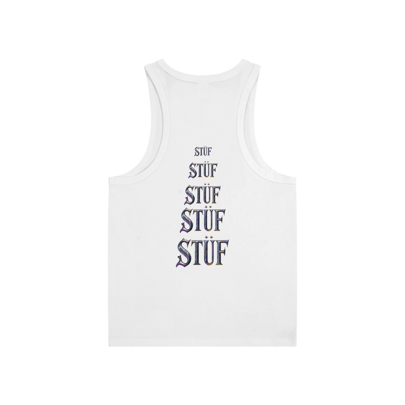 Essential STUF White Tank Top